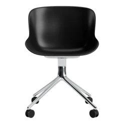 Chaise pivotante alu et noir Hyg 4W - Normann Copenhagen