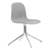 Chaise pivotante en aluminium et tissu synergy gris lds16 Form - Normann Copenhagen
