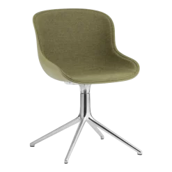 Chaise pivotante vert olive Swivel Olive/Synergy LDS48 Hyg - Normann Copenhagen