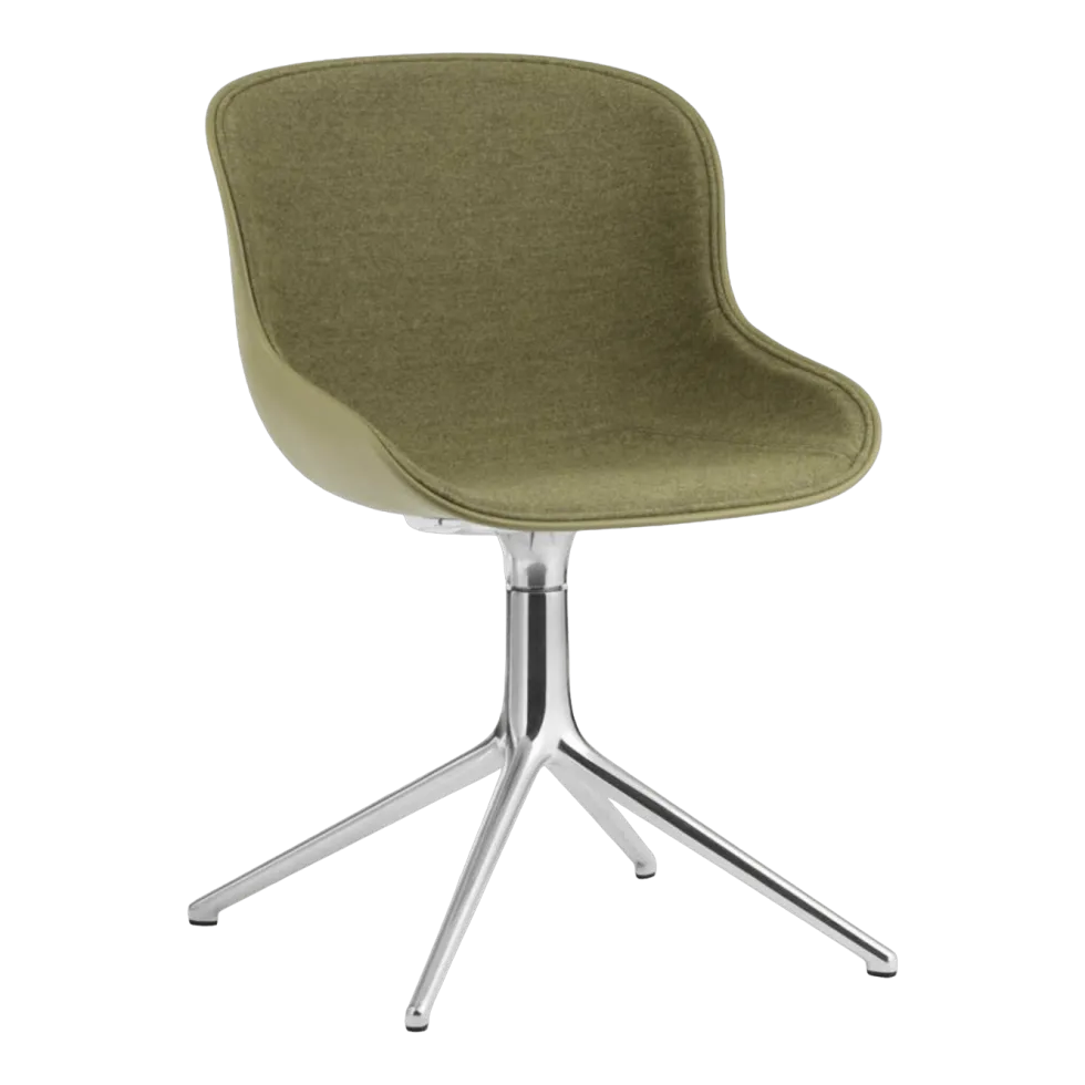 Chaise pivotante vert olive Swivel Olive/Synergy LDS48 Hyg - Normann Copenhagen