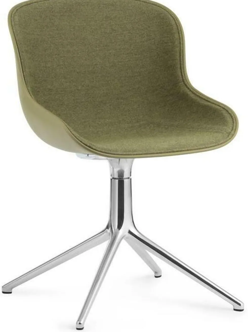 Chaise pivotante vert olive Swivel Olive/Synergy LDS48 Hyg - Normann Copenhagen
