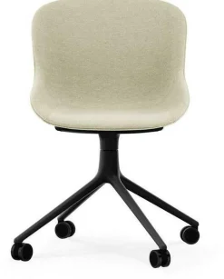 Chaise pivotante 4W Full Uph. Alu noir Hyg - Normann Copenhagen