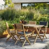 Chaise pliable en teck Flip - Cane-Line