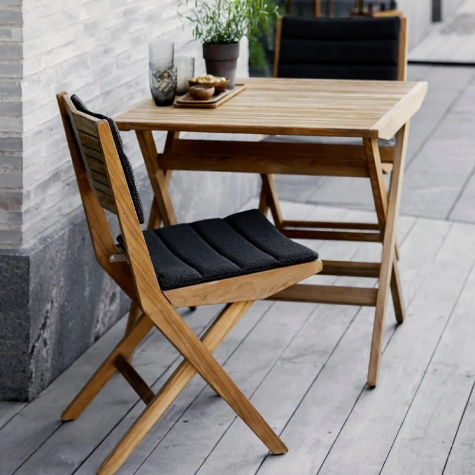 Chaise pliable en teck Flip - Cane-Line