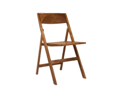 Chaise pliante en bouleau marron chaud 44 x 56 x 80 cm Folding - Frama