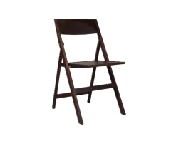 Chaise pliante en bouleau marron foncé 44 x 56 x 80 cm Folding - Frama