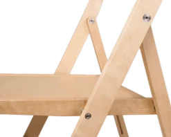 Chaise pliante en bouleau naturel 44 x 56 x 80 cm Folding - Frama