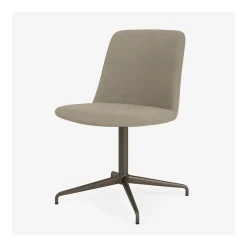 Chaise Rely HW13-HW18 structure Bronze tissu Remix 233 Kvadrat - &tradition