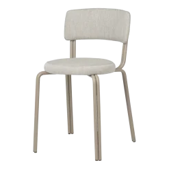 Chaise rembourrée en fer grise Oda - Broste Copenhagen