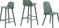 Chaise verte Nerd - Muuto