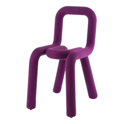 Chaise violet 53 x 77,5 cm Bold - Moustache