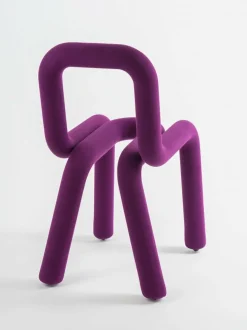 Chaise violet 53 x 77,5 cm Bold - Moustache