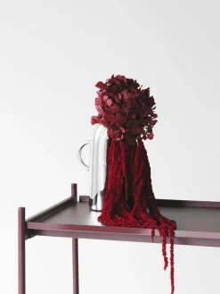 Chariot en acier bordeaux Rul - Normann Copenhagen