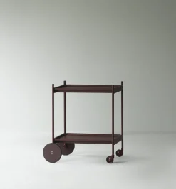 Chariot en acier bordeaux Rul - Normann Copenhagen