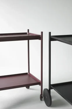 Chariot en acier noir Rul - Normann Copenhagen