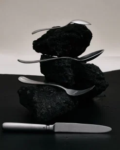 Coffret ménagère couverts 24 pièces en acier gris Surface - Serax