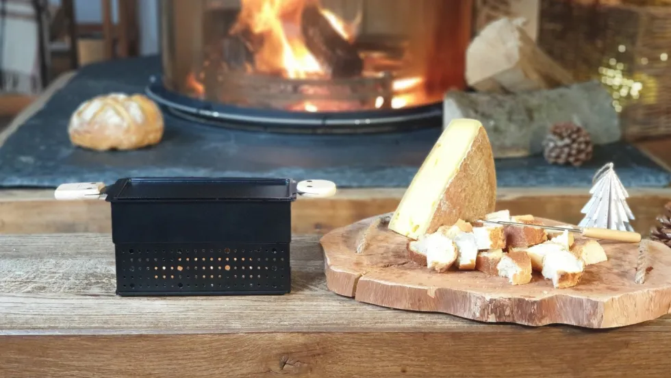 Coffret raclette à la bougie et fondue Lumi - Cookut