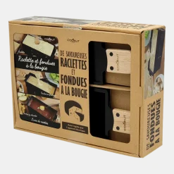 Coffret raclette à la bougie et fondue Lumi - Cookut
