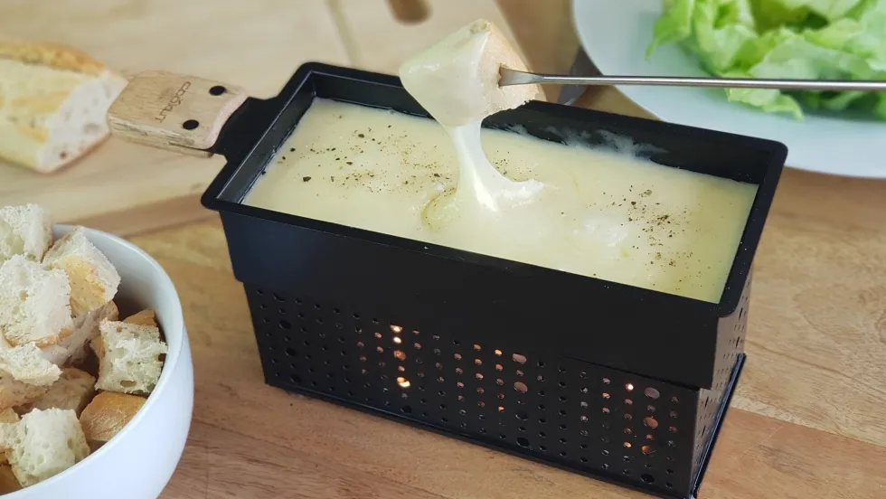 Coffret raclette à la bougie et fondue Lumi - Cookut