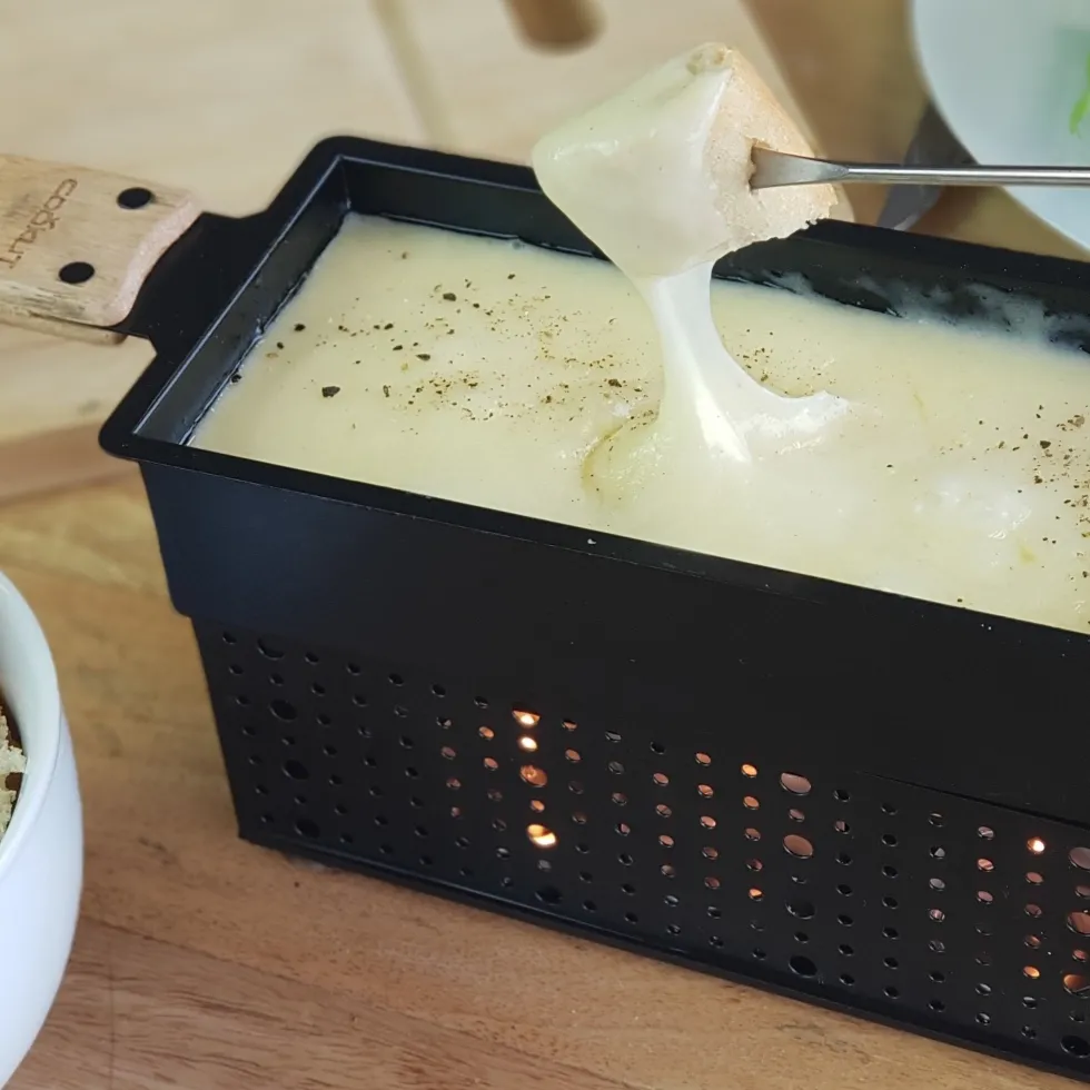 Coffret raclette à la bougie et fondue Lumi - Cookut