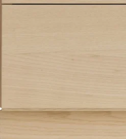 Commode basse et plinthes en bois mdf frêne 123x53,4x41cm Relief - String furniture
