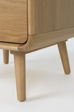 Commode en bois naturel 40x45x112cm Rise - Zuiver
