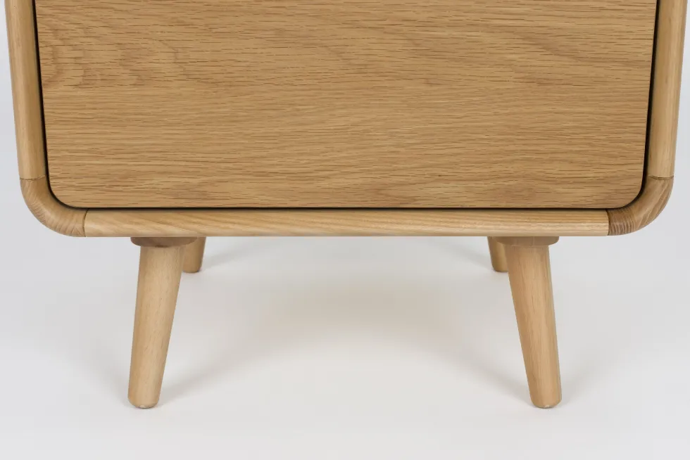 Commode en bois naturel 40x45x112cm Rise - Zuiver