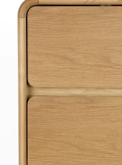 Commode en bois naturel 40x45x112cm Rise - Zuiver