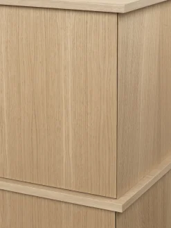 Commode en chêne naturel 100x109cm Stilt - Ferm Living