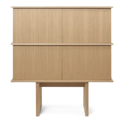 Commode en chêne naturel 100x109cm Stilt - Ferm Living