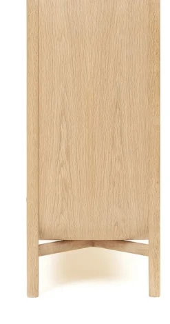 Commode en chêne naturel 100 x 40 x 90 cm Marius - Hartô