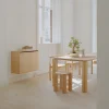 Commode haute avec portes en noyer 62,4cm - New Works