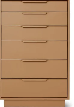 Commode 6 Tiroirs Camel - HKLIVING