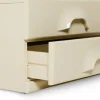 Commode 2 tiroirs crème - HKLIVING