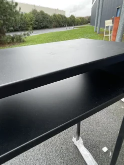 Console 120 cm en métal noir Arlequin Modèle d'exposition - Resistub