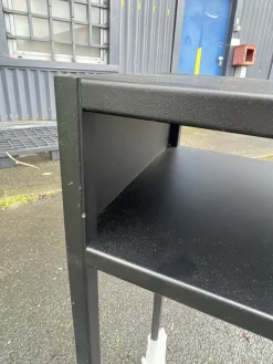 Console 120 cm en métal noir Arlequin Modèle d'exposition - Resistub