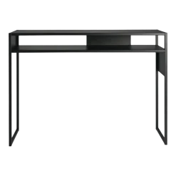 Console 90 cm en métal noir Arlequin - Resistub