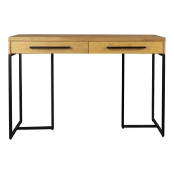 Console en bois et métal noir 120x45x78cm Class - Dutchbone