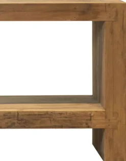 Console en bois recyclé 180x38cm Corsica - Pomax