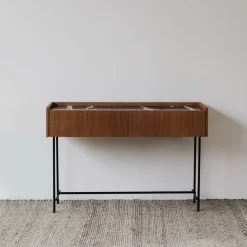 Console en chêne cognac Forst - Un'common