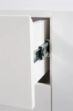 Console en chêne et bois mdf blanc 160cm Dressoir - Zuiver