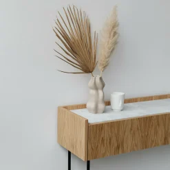 Console en chêne naturel Forst - Un’common