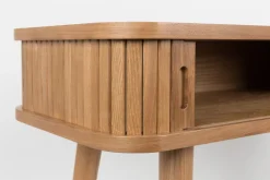 Console en frêne naturel 120cm Barbier - Zuiver