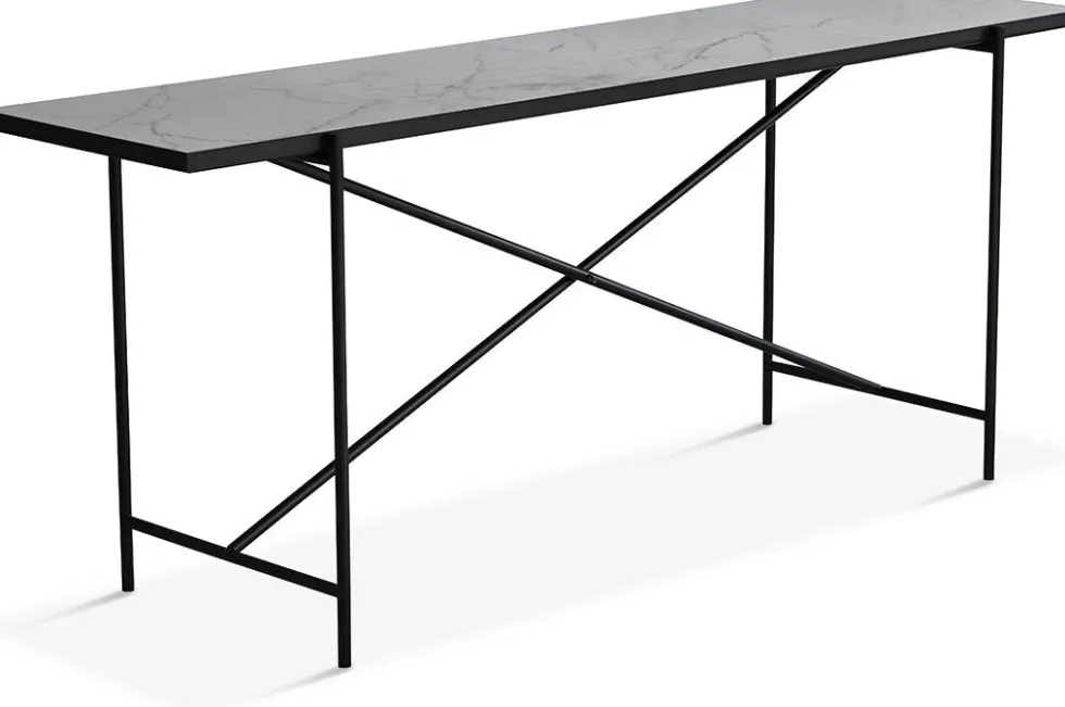 Console en marbre blanc 184 cm - HANDVÄRK