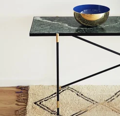 Console en marbre blanc 184 cm - HANDVÄRK