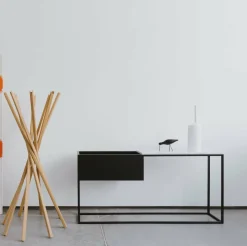 Console en marbre blanc M Box Maxi - Un’common