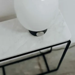 Console en marbre blanc S Form-C - Un’common