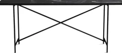 Console en marbre noir 184 cm - HANDVÄRK