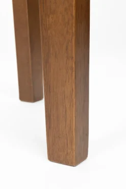 Console rectangulaire en bois d'hévéa 120x40x80cm Savone - Dutchbone