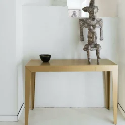 Console à tiroir anthracite finition mate 120 cm Zef - Matière Grise